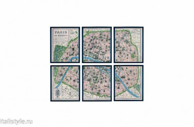 Parigi - Художественный рельеф от Cantori